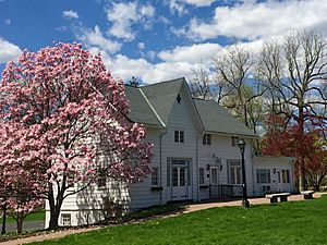 DeWint House - Carriage House - spring view