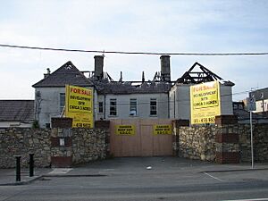 Fire Damaged Building - geograph.org.uk - 813454