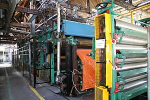 Fourdrinier paper machine, Frogmore Mills - geograph.org.uk - 1544694