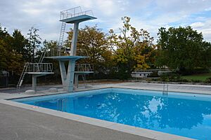Freibad Letzigraben Sprungturm 1947 Max Frisch 02