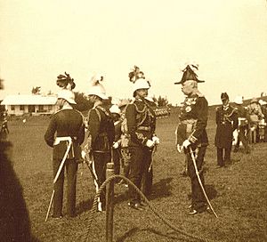 Governor of Bermuda at Prospect Camp 1902