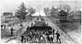 Harper's Weekly - Battle of Mine Run - Gen. Warren's Troops Attacking