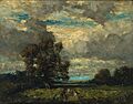 Henry Ward Ranger - The Lone Sentinel (1895)