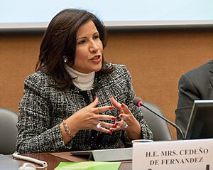 Her Excellency Ms. Margarita Cedeño de Fernández, Vice-President of the Dominican Republic (8957848699)
