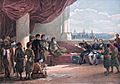 Interview with Mehemet Ali in his Palace at Alexandria, by David Roberts and Louis Hague