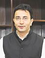 Jitin Prasada assuming office as Minister of State, Road Transport and Highways (cropped)