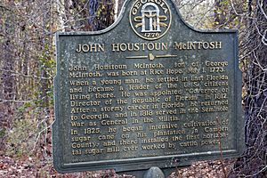 John Houstoun McIntosh marker