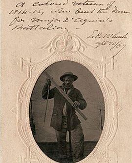 Jordan B. Noble American Veteran Of Battle Of New Orleans, From Jean Lafitte National Historical Park and Preserve NPS