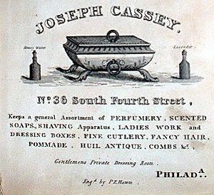 Joseph Cassey Barber Ad