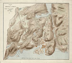 Kart over Arendal 1897 - No-nb krt 01249
