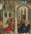 La Anunciación, por Robert Campin