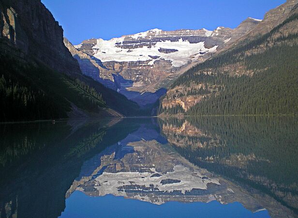 Lake Louise and Mount Victoria