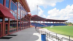Lauderhill, Florida - Central Broward Regional Park and cricket stadium - interior.jpg