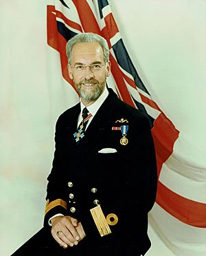 Commodore Laurie Brokenshire CBE, RN