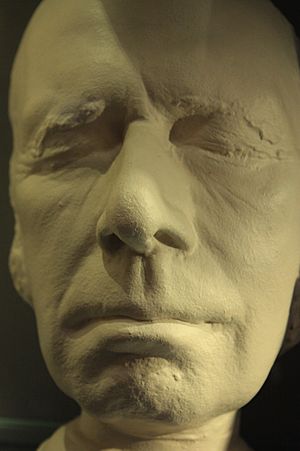 Live head cast of James Hogg