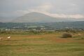 Llanbedr and Moelfra from Llandanwg Church