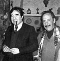 Luis Gomez Llorente y Pablo Castellano en 1983