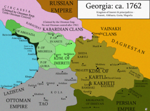 Map of Georgia 1762