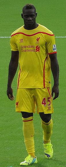 Mario Balotelli with Liverpool September 2014