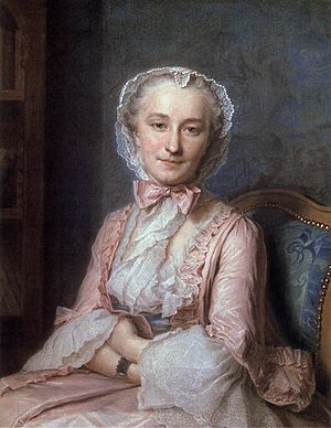 Maurice-Quentin de La Tour, Retrato de Mademoiselle Sallé (1741)