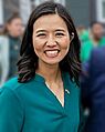 Michelle Wu 2022 South Boston’s St. Patrick’s Day Parade (FOVD129X0AMcrHy) (2) (revised) (cropped).jpg