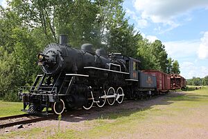 Mid-Continent Railway Museum 7-2016 Kewaunee Green Bay & Western No. 49.jpg