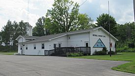 Mitchell Township Hall in Curran