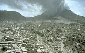 Montserrat eruption