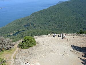 Moran - Mt. Constitution toward Twin Lakes