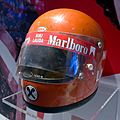 Niki Lauda helmet Museo Ferrari