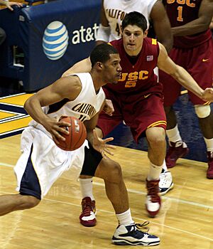 Nikola Vucevic (USC Trojans) guards, January 9, 2010