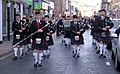 Northern Constabulary Pipe Band at Dingwall Remembrance Parade 2010 Dingwall Ross-shire Scotland (5176086027)