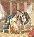 Nozze di Figaro Scene 19th century