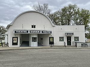 Old Movie Theater in Dyess, Arkansas