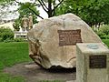 Ottawa IL Washington Park Historic District Site of first Lincoln-Douglas debate