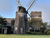 Pantigo Windmill and St.Lukes Church 20180916 073703