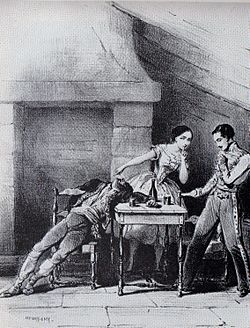 Paquita -Carolotta Grisi, Lucien Petipa, & Georges Ellie -1844.JPG