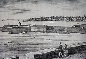 Point Frederick Peninsula c 1874
