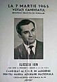 Poster Ion Iliescu