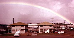 Rainbow over Waipahu '58 Farrington Hwy