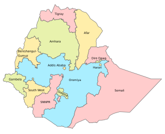 Regions of Ethiopia EN