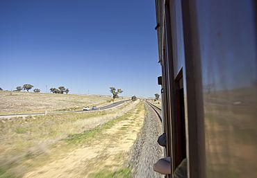 Riding in CPH 24 on the Main Southern railway line outskirts of Junee.jpg