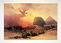 Roberts&Haghe Approach of the simoom--desert of Gizeh