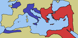 Roman Empires 476AD