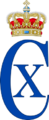 Royal Monogram of King Christian X of Denmark