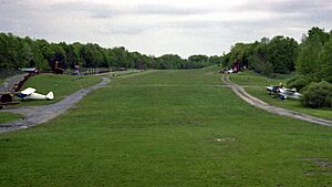 Runway at Old Rhinebeck, Hudson Valley, USA, 1991 - Flickr - PhillipC