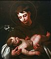 Saint Antony of Padua holding Baby Jesus mg 0165