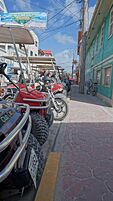 San Pedro, Ambergris Caye, Belize - Golfcarts