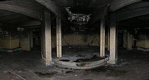 Signal hill battery gun emplacement inside