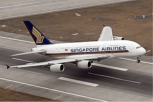 Singapore Airlines Airbus A380 woah!